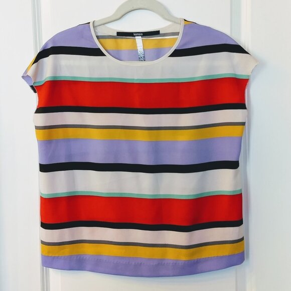 Women's Kensie Striped Blouse - Size Small - Picture 1 of 7